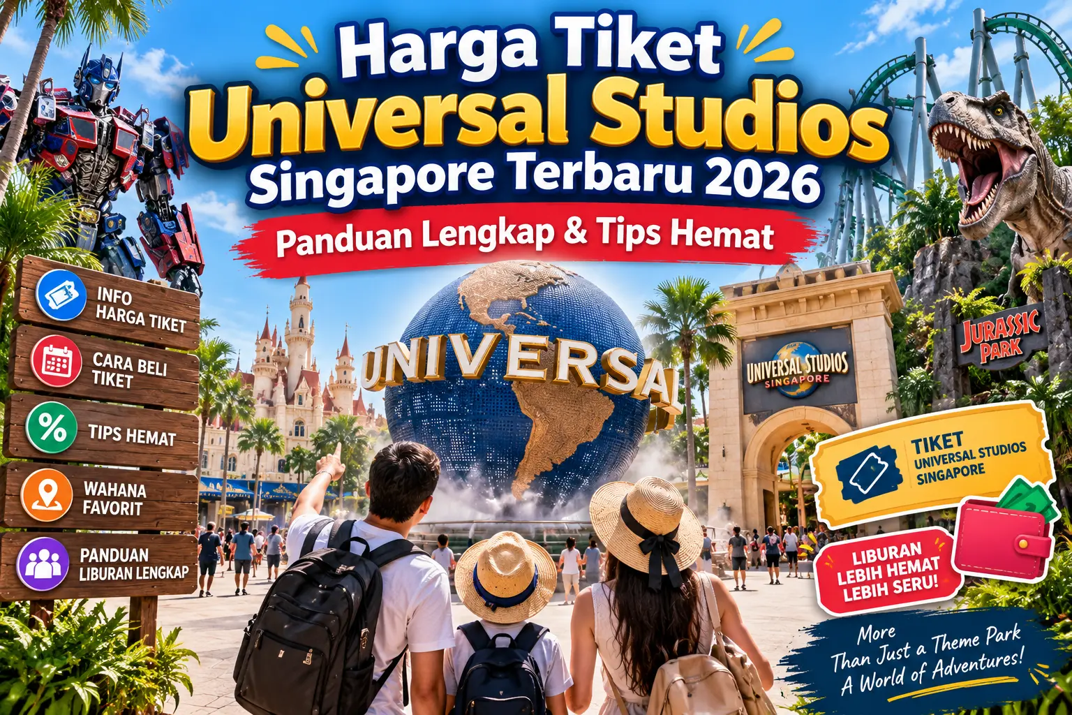Harga Tiket Universal Studios Singapore