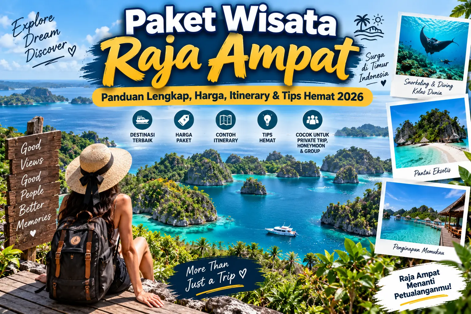 Paket Wisata Raja Ampat Panduan Lengkap
