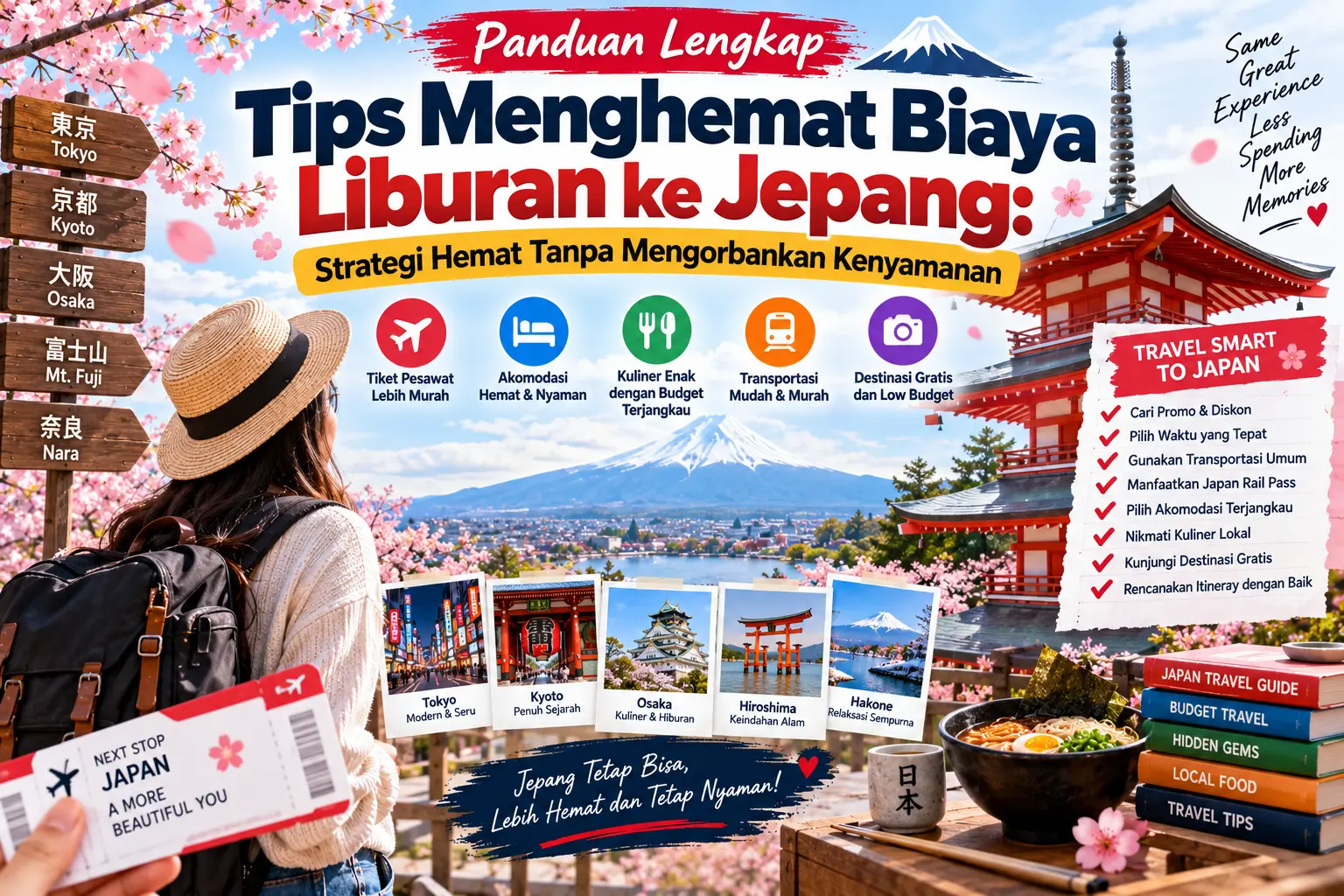 Panduan Lengkap Tips Menghemat Biaya Liburan ke Jepang