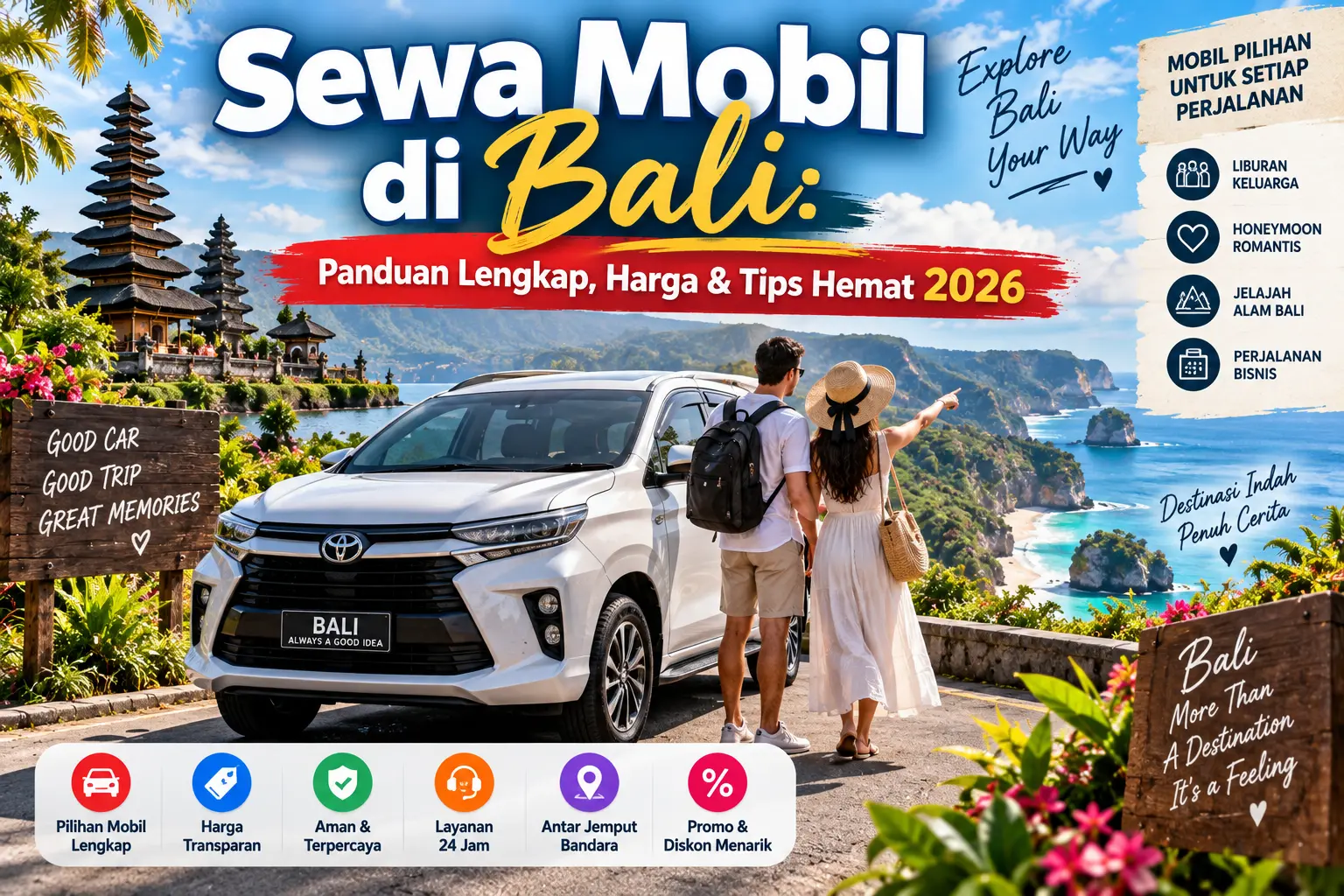Sewa Mobil di Bali Panduan Lengkap